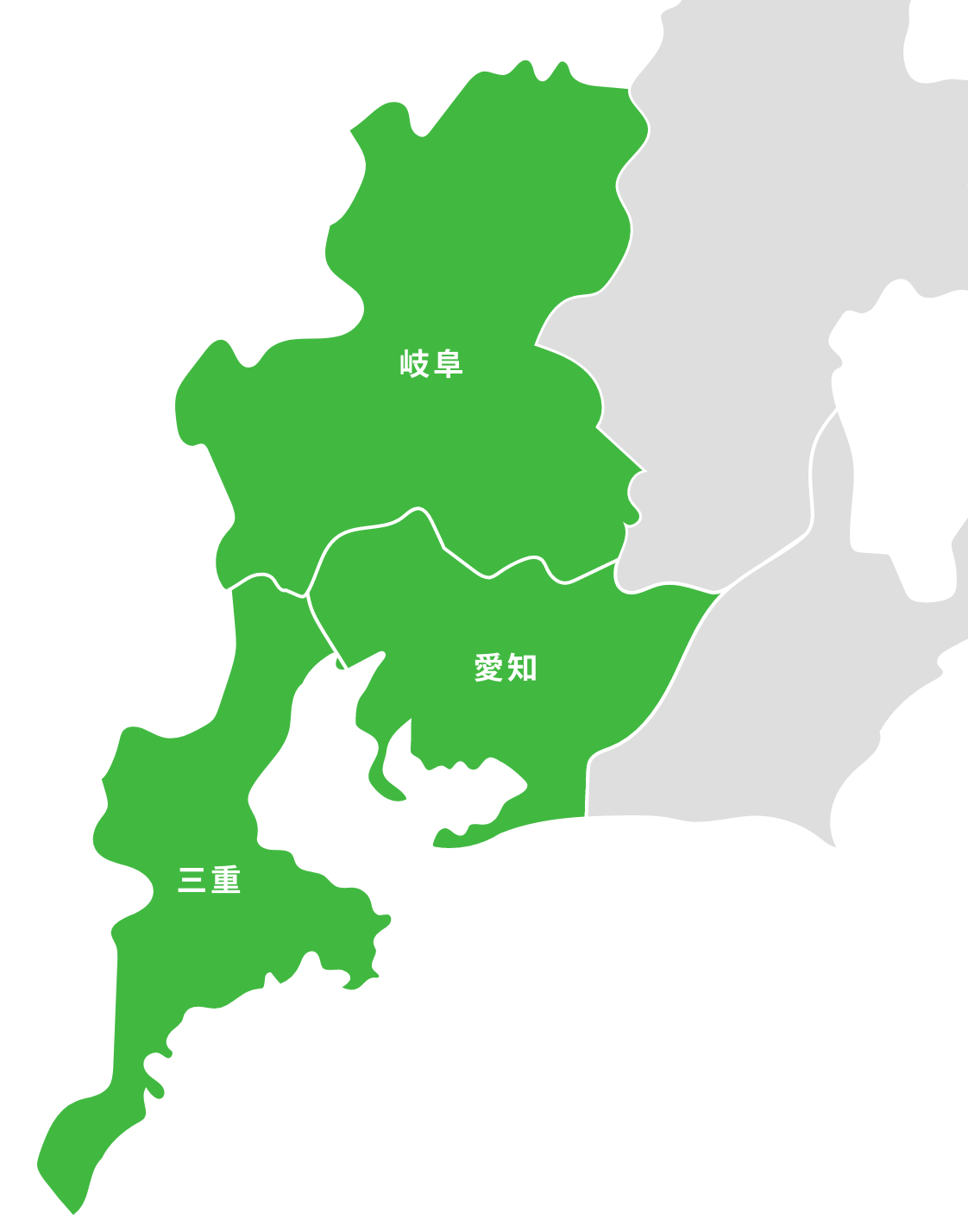 対応エリアマップ