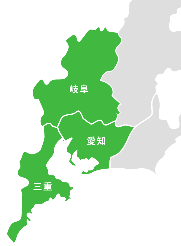 対応エリアマップ