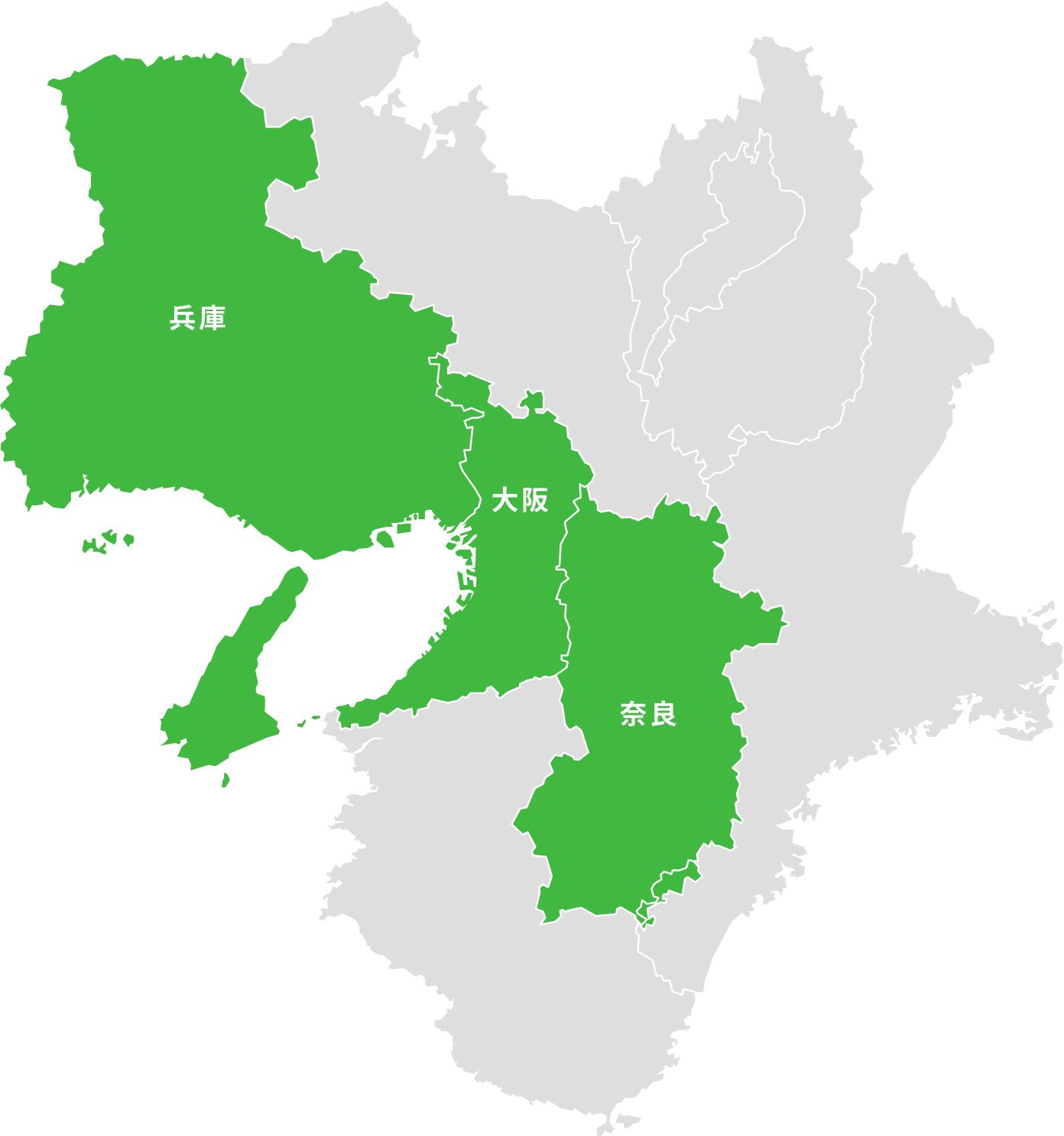 近畿エリアの画像